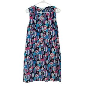 Crown & Ivy Sleeveless Shift Dress – Size 4 – Hot Air Balloon Print – NWOT